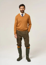 Breeks i Tweed Herr - Combrook Teak
