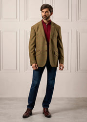 Combrook Mens Blazer Sage - Tweedkavaj Herr