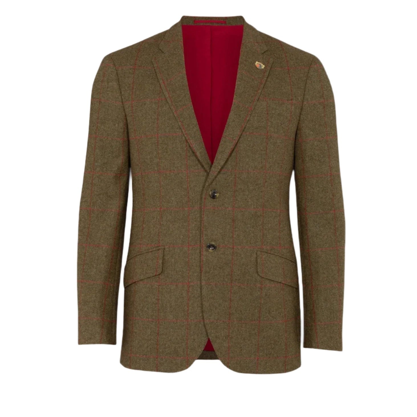 Combrook Mens Blazer Sage - Tweedkavaj Herr