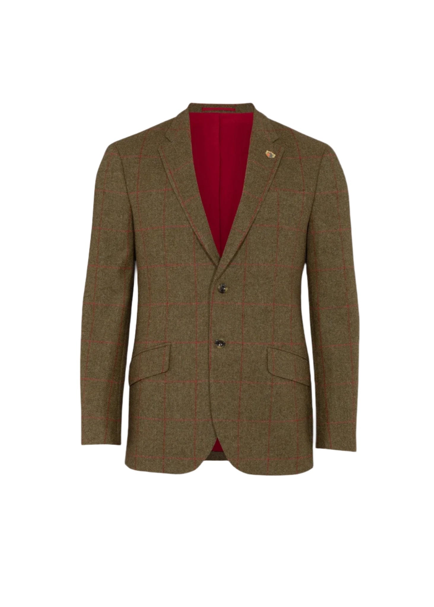 Combrook Mens Blazer Sage - Tweedkavaj Herr